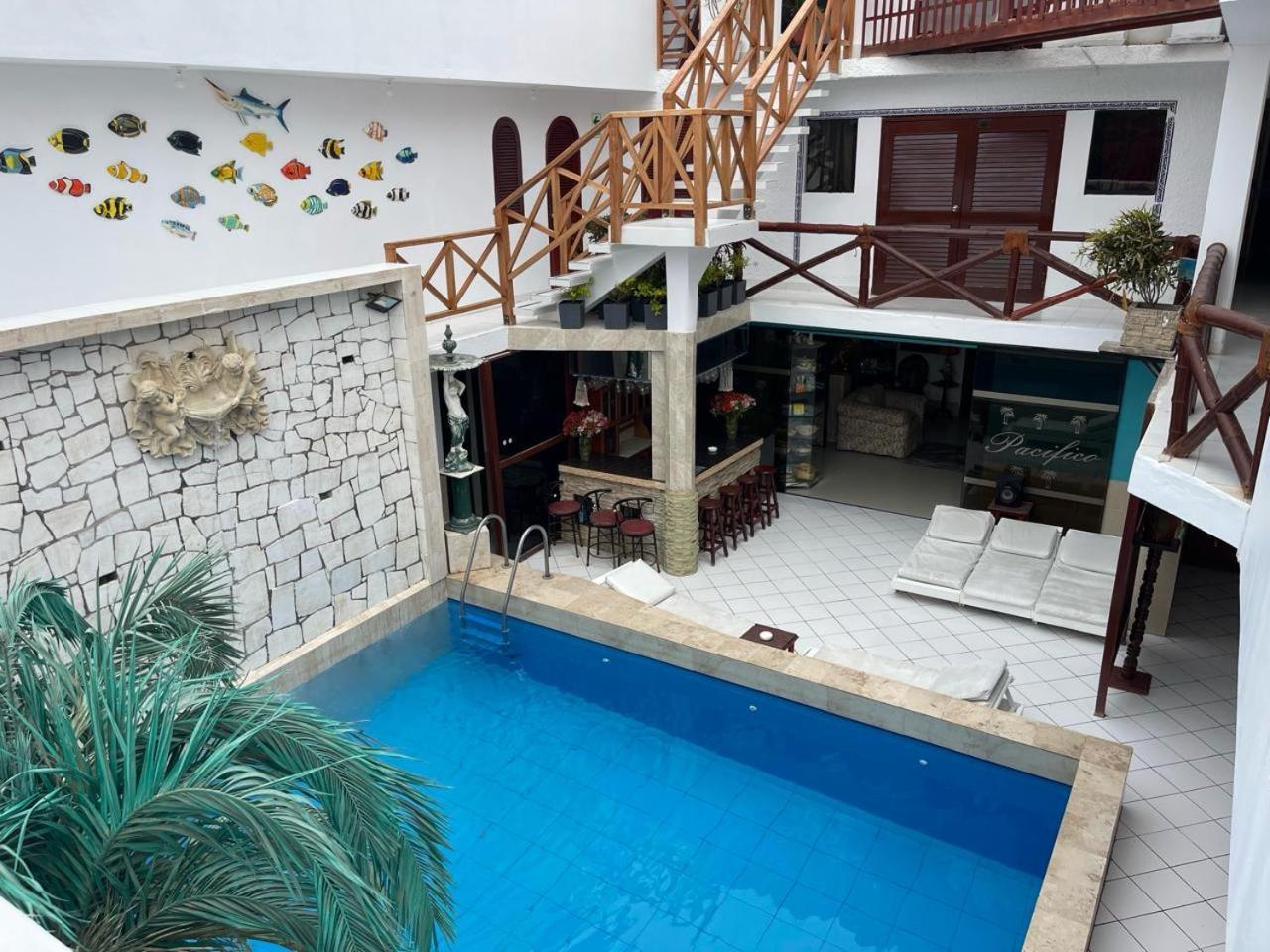 Hostal Ocean Pacifico Пунта Негра Екстериор снимка