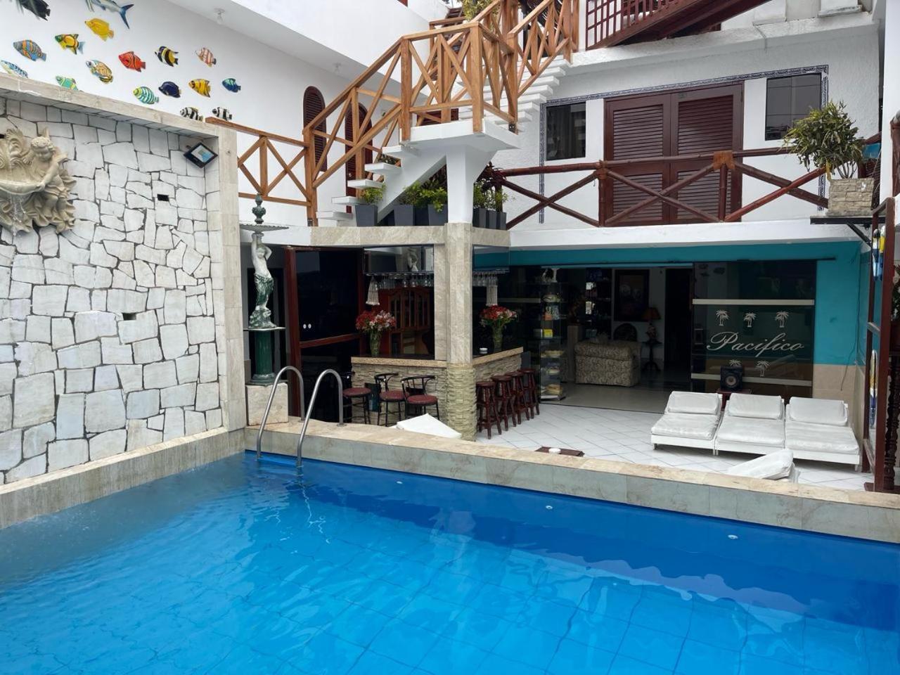 Hostal Ocean Pacifico Пунта Негра Екстериор снимка